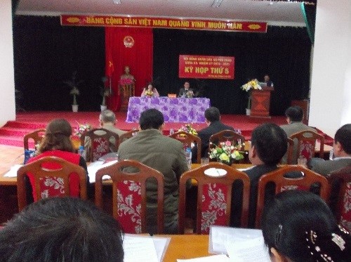 Thường trực HĐND huyện Ba Vì: Giám sát hoạt động của HĐND một số xã.